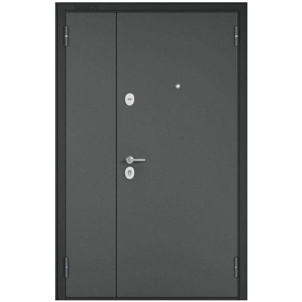 Дверь входная Бульдорс MEGA 1200*2050 мм букле графит/букле графит